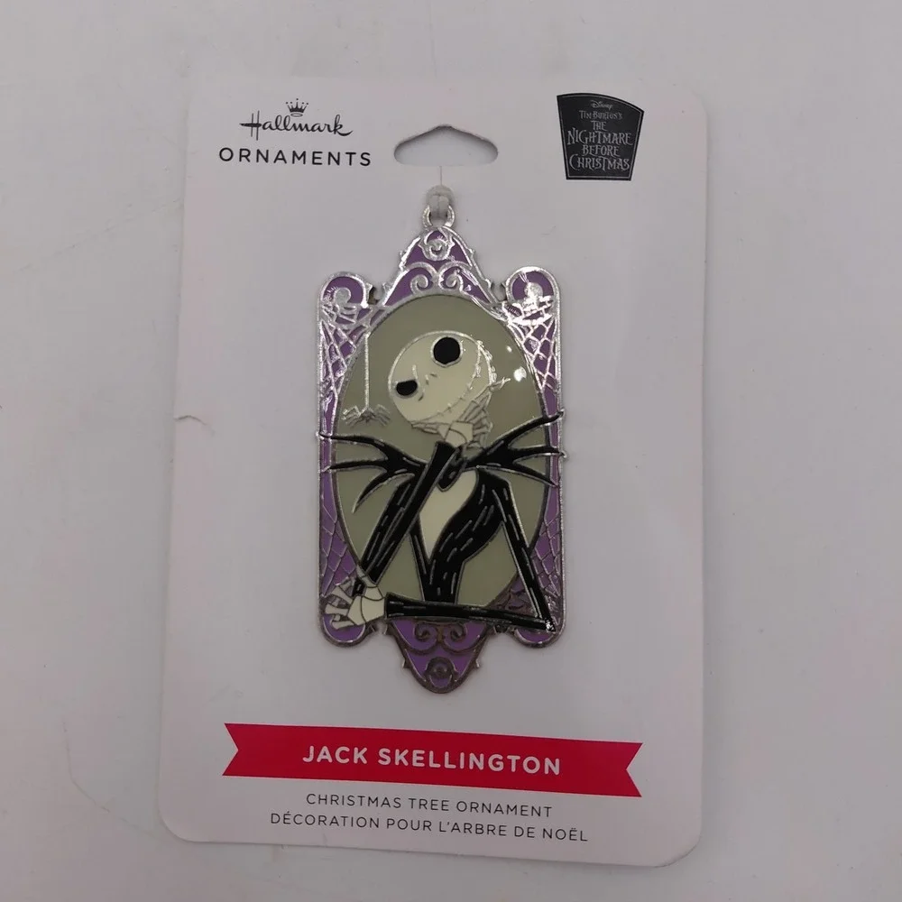 New Hallmark Metal Ornaments Nightmare Before Christmas Jack Skellington